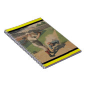 Baseball-Poster-Notebook Notizblock (Rechte Seite)