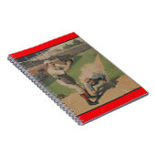 Baseball-Poster-Notebook Notizblock (Rechte Seite)