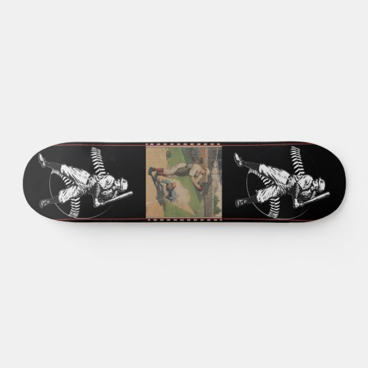Baseball-Poster-Skateboard Skateboard (Horizontal)
