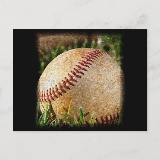 Baseball Postkarte (Vorderseite)