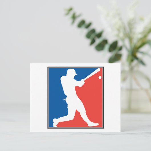 Baseball Postkarte (Stehend Vorderseite)