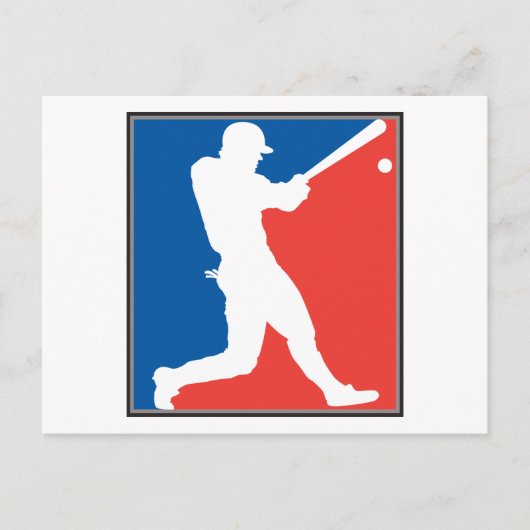 Baseball Postkarte (Vorderseite)