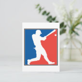 Baseball Postkarte (Stehend Vorderseite)
