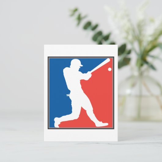 Baseball Postkarte (Stehend Vorderseite)