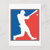 Baseball Postkarte (Vorderseite)