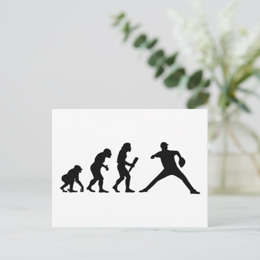 Baseball Postkarte (Stehend Vorderseite)