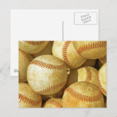 Baseball Postkarte (Vorne/Hinten)