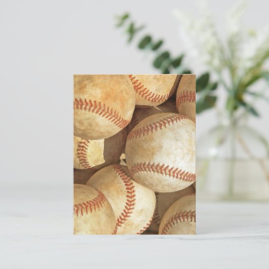 Baseball Postkarte (Stehend Vorderseite)