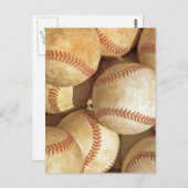 Baseball Postkarte (Vorne/Hinten)