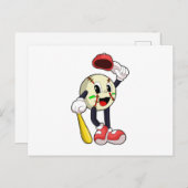 Baseball Postkarte (Vorne/Hinten)