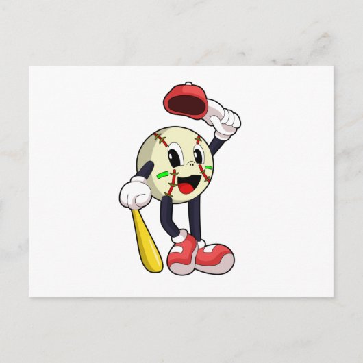 Baseball Postkarte (Vorderseite)