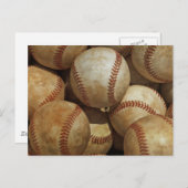 Baseball Postkarte (Vorne/Hinten)