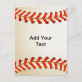 Baseball Postkarte (Vorderseite)