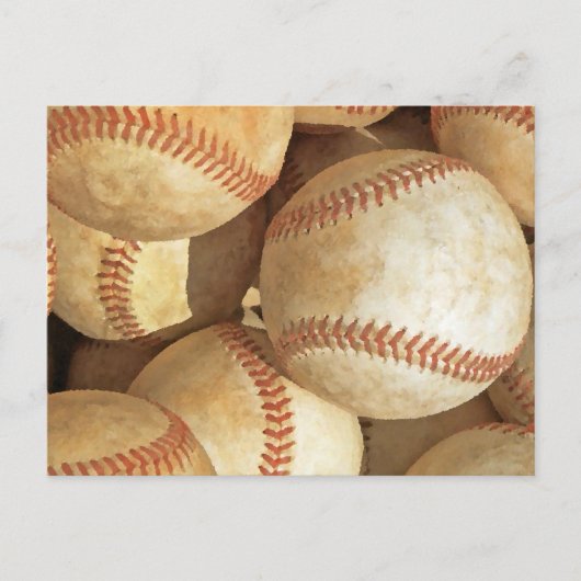 Baseball Postkarte (Vorderseite)