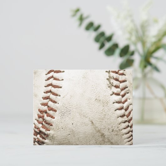 Baseball Postkarte (Stehend Vorderseite)