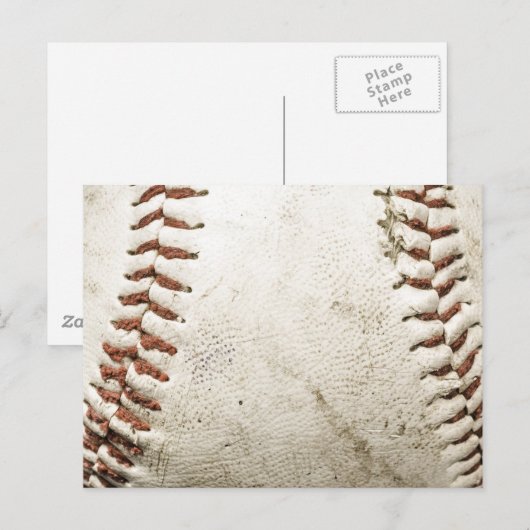 Baseball Postkarte (Vorne/Hinten)