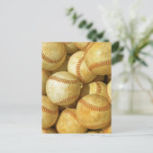 Baseball Postkarte (Stehend Vorderseite)