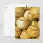 Baseball Postkarte (Vorne/Hinten)