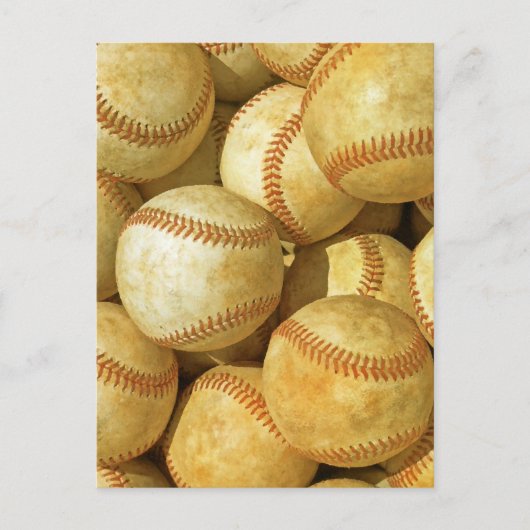 Baseball Postkarte (Vorderseite)