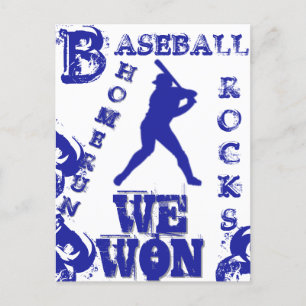 Baseball Postkarte