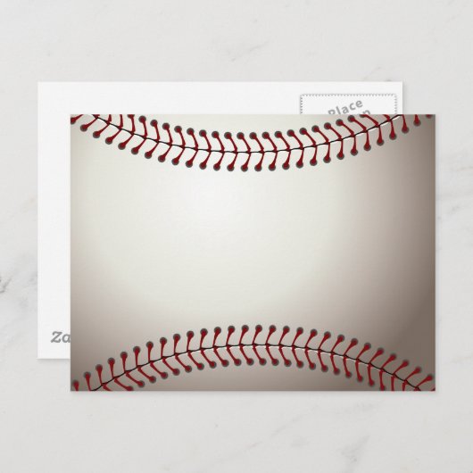 Baseball Postkarte (Vorne/Hinten)