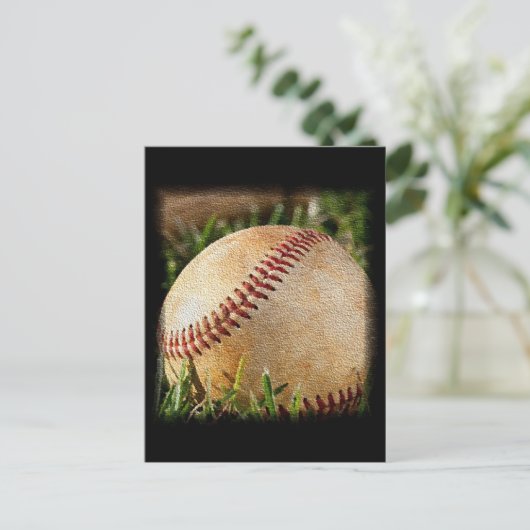Baseball Postkarte (Stehend Vorderseite)