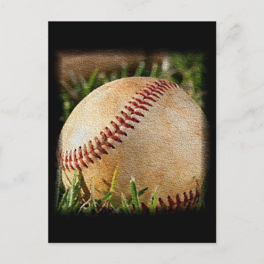 Baseball Postkarte (Vorderseite)