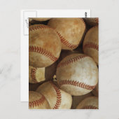 Baseball Postkarte (Vorne/Hinten)