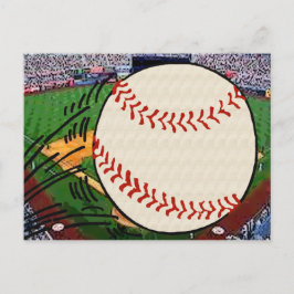 Baseball Postkarte