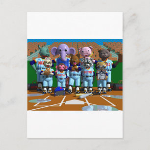 Baseball Postkarte