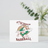 Baseball Postkarte (Stehend Vorderseite)