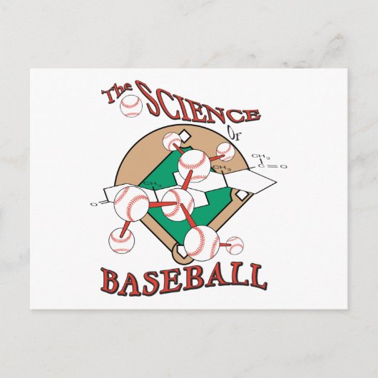 Baseball Postkarte (Vorderseite)