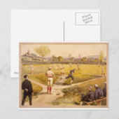 Baseball Postkarte (Vorne/Hinten)