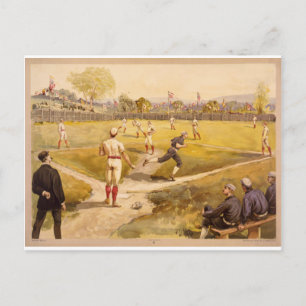 Baseball Postkarte