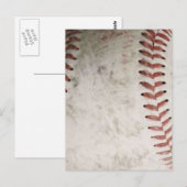 Baseball Postkarte (Vorne/Hinten)