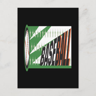 Baseball Postkarte