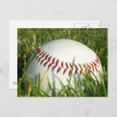 Baseball-Postkarte Postkarte (Vorne/Hinten)