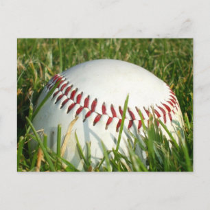 Baseball-Postkarte Postkarte