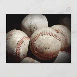 Baseball-Postkarte Postkarte