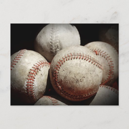 Baseball-Postkarte Postkarte (Vorderseite)