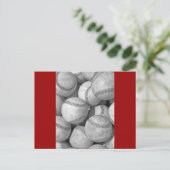 Baseball-Postkarte Postkarte (Stehend Vorderseite)