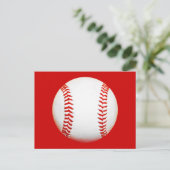 Baseball-Postkarte Postkarte (Stehend Vorderseite)
