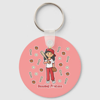 Baseball Princess Schlüsselanhänger