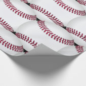 Baseball Print Geschenkpapier (Ecke)