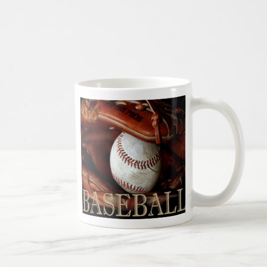 Baseball Pro und Fan Kaffeetasse (Rechts)