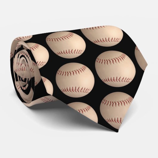 Baseball-Produkte Krawatte (Gerollt)
