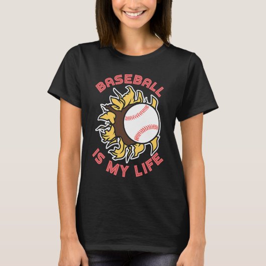 Baseball quote for baseball players  1 T-Shirt (Vorderseite)