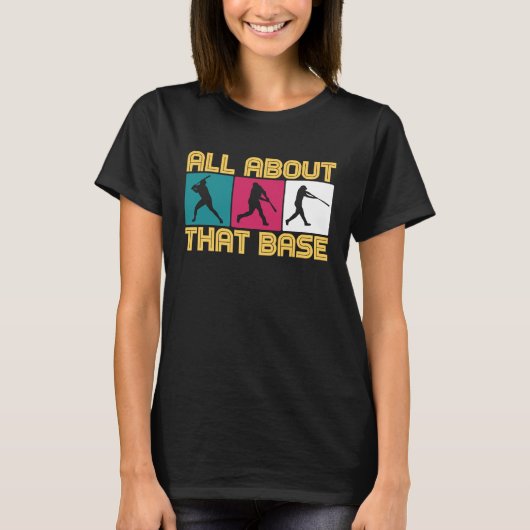 Baseball quote for baseball players T-Shirt (Vorderseite)
