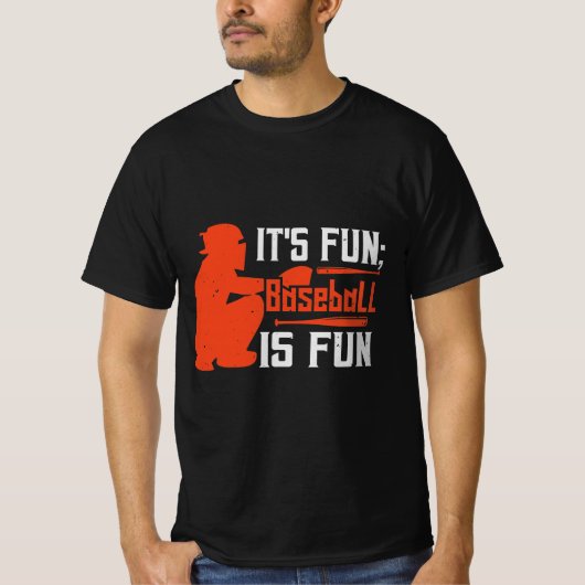 Baseball Quotes Baseball Fan Gift T-Shirt (Vorderseite)