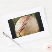 Baseball Rechteckiger Aufkleber (Umschlag)